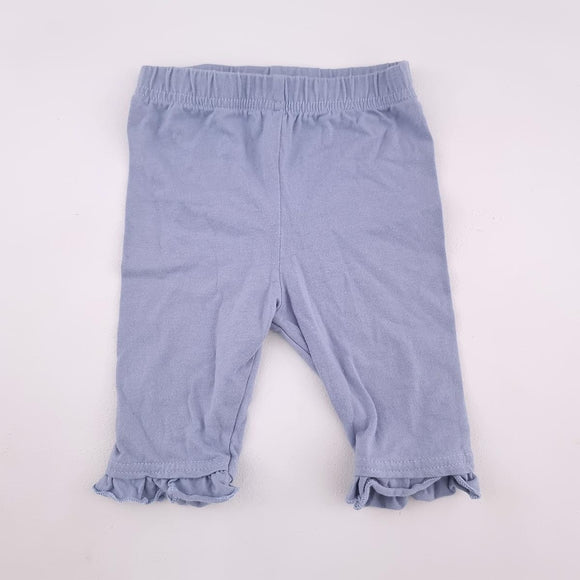 9-12M Girls Blue With Frill Legging - Edgars 123