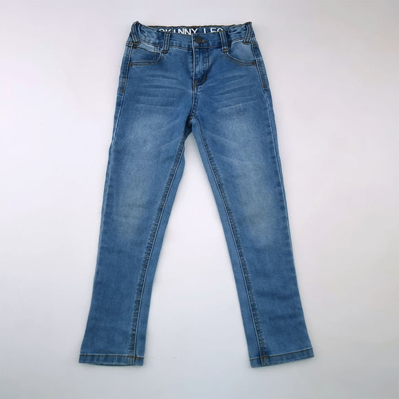 5-6Y Girls Light Blue Denim Pants - KDS