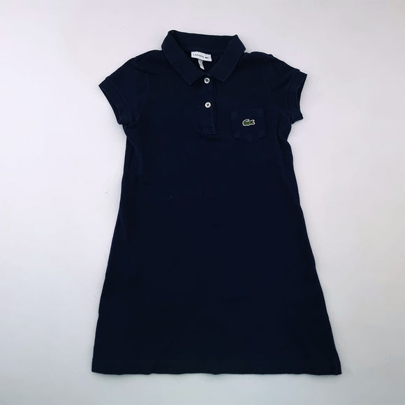 6 - 7Y Girls Navy Golf Dress - Lacoste