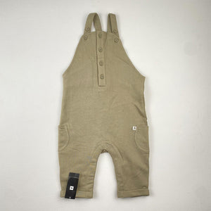 <b><span style="background-color: #ee1f44"><font color="white">&nbsp;*NEW*&nbsp;</font></span></b> 3-6M Girls Green Dungaree - Woolworths