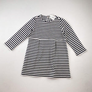 <b><span style="background-color: #ee1f44"><font color="white">&nbsp;*NEW*&nbsp;</font></span></b> 1-2Y Black And White Stripe Dress - H&M